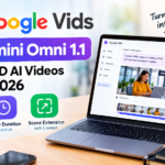 Google Vids Gemini Omni 1.1 AI video creation