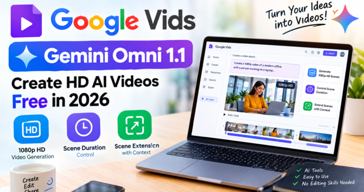 Google Vids Gemini Omni 1.1 AI video creation