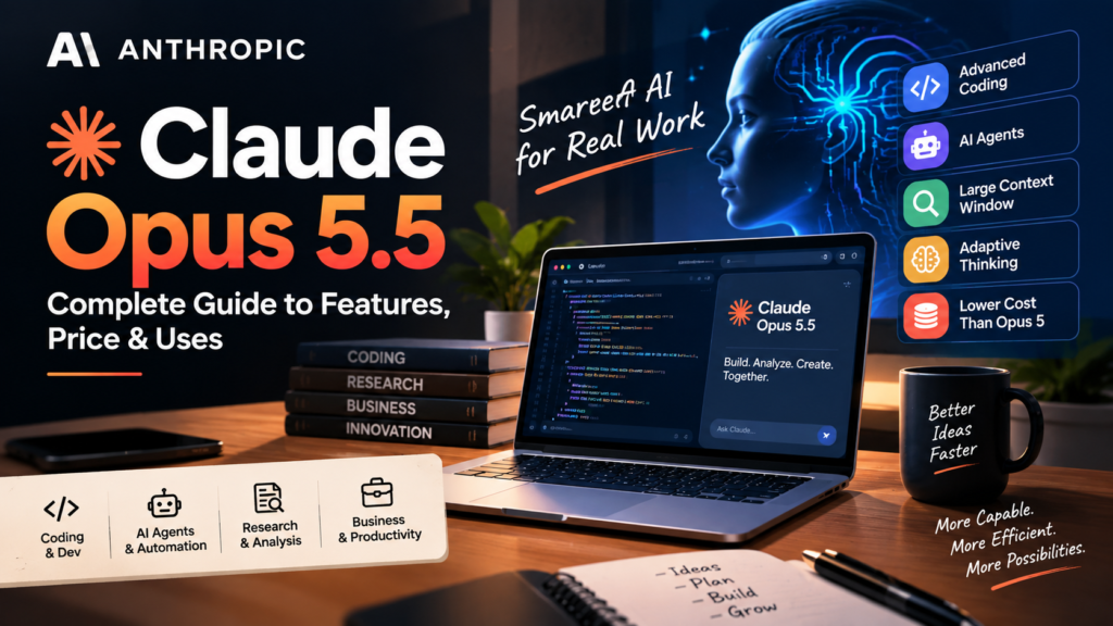 Claude Opus 5.5 AI model features and coding